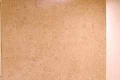 Textured interior wall painting in an Austin home